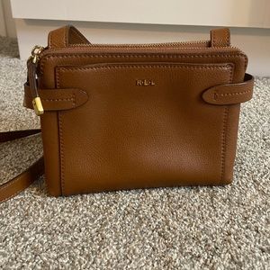 Lauren Ralph Lauren Leather Crossbody